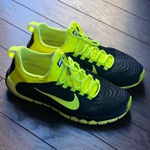 Nike Free 5.0 Running Shoes Men’s 13 Black/Neon